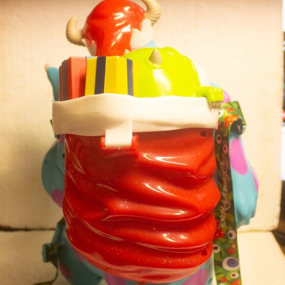 Disney Parks Santa Sulley and Mike Popcorn Bucket Pre-owned - Picture 5 of 9